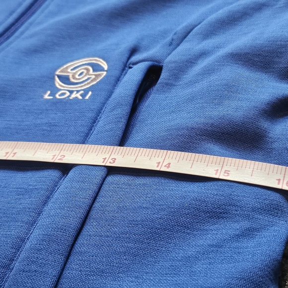 Loki all-in-one tech hoodie running jacket convertible built-in mittens - Picture 6 of 14